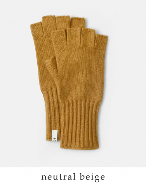 ［新品未使用］BODHI ボーディ　フィンガーレス　グローブ　手袋　カシミヤ BODHI ボーディ カシミヤ フィンガーレス グローブ “FINGERLESS