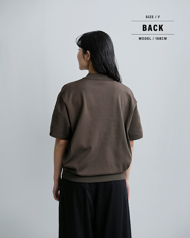 ダイワDAIWA PIER39 TECH KNITポロシャツ Mサイズ ブラウン DAIWA PIER39＞TECH KNIT S/S ポロシャツ