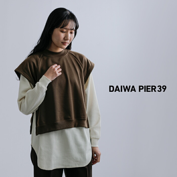 DAIWA PIER39 ダイワピア39 テック モックネック 半袖 スウェット