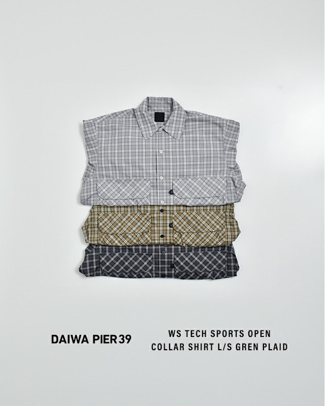 DAIWA PIER39 ダイワピア39 テック スポーツ グレンチェック 長袖