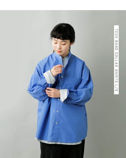 即納最新作 DAIWA - DAIWA PIER39 | 〈別注〉BAND COLLAR SHIRTS の