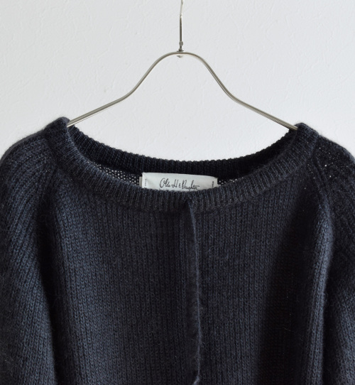 Olde H & Daughter(オールドエイチアンドドーター)シルクモヘアニットプルオーバー“SILK MOHAIR KNITWEAR”  bk002 | iroma..aranciato