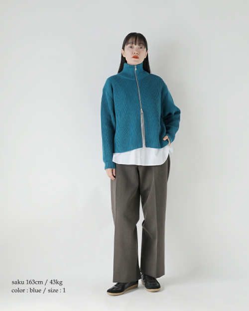 BATONER バトナー ウール ドライバーズ ニット ジャケット