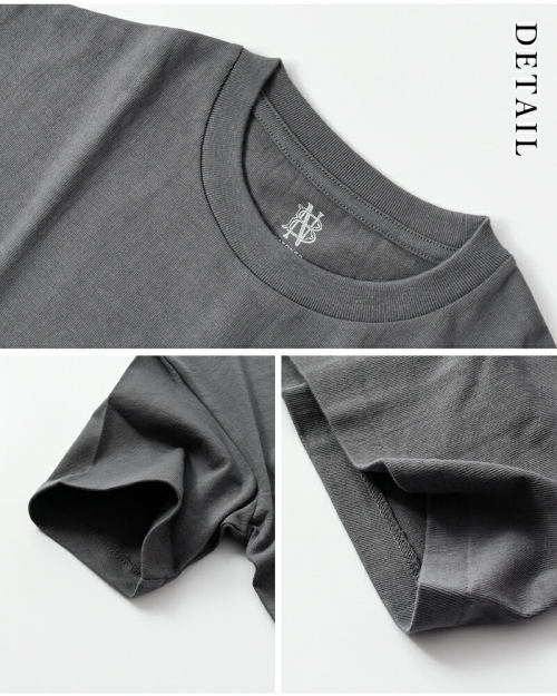 BATONER バトナー コットン クルーネック 半袖 Tシャツ bn-24sl BATONER バトナー コットン クルーネック 半袖 Tシャツ bn-24sl