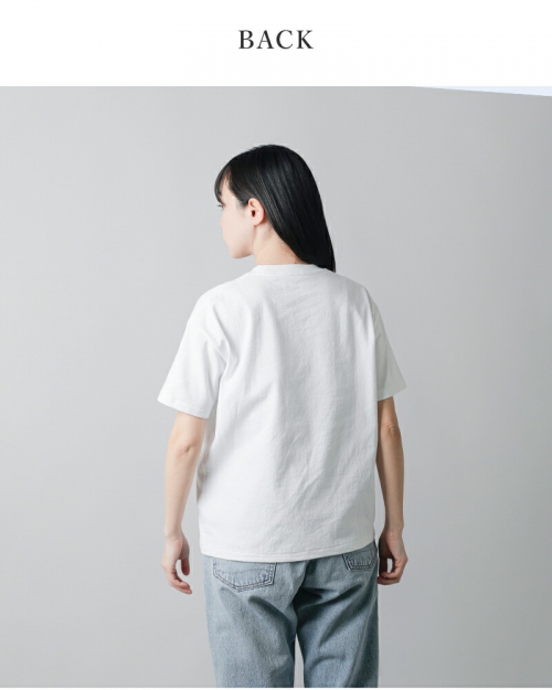 BATONER バトナー コットン クルーネック 半袖 Tシャツ bn-24sl-055-kk
