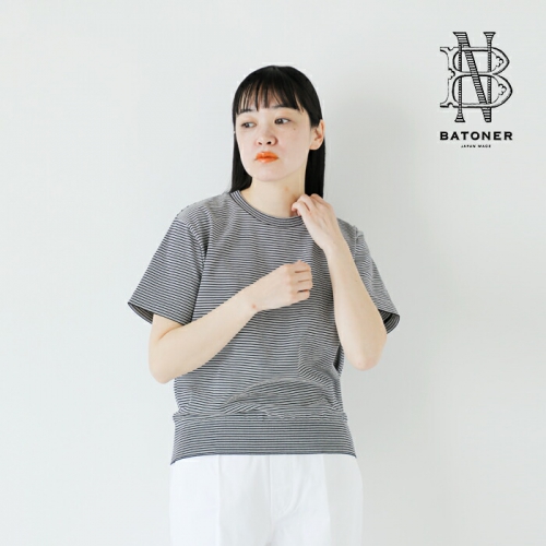 BATONER バトナー ブラウジング 半袖 Tシャツ “BROWSING T-SHIRT” bn