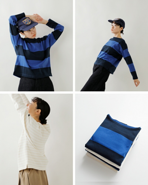 G.F.G.S. フトボーダーボートネック luxe special ORDER BORDER [ boat-neck ] | G.F.G.S. - 完全受注生産の