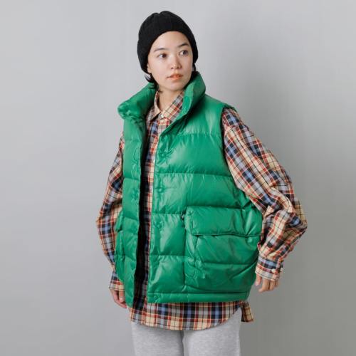 DAIWA PIER39 ダイワピア39 TECH BACK PACKER DOWN VEST 撥水 バック