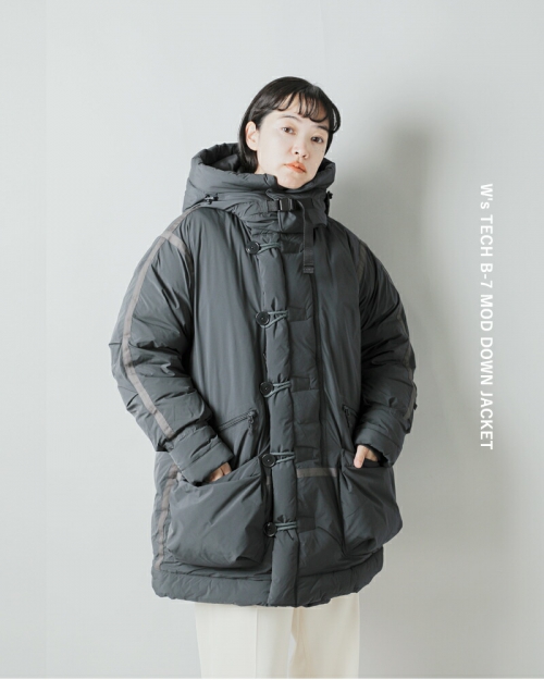 DAIWA PIER39 ダイワピア39 マイクロタッチ B-7 ダウンジャケット “W's TECH B-7 MOD DOWN JACKET”  bw-40024wl-ms 【サイズ・カラー交換初回無料】 | iroma..aranciato