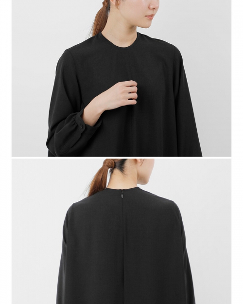 NO CONTROL AIR ノーコントロールエアー ドレープカルゼ 袖口ギャザー