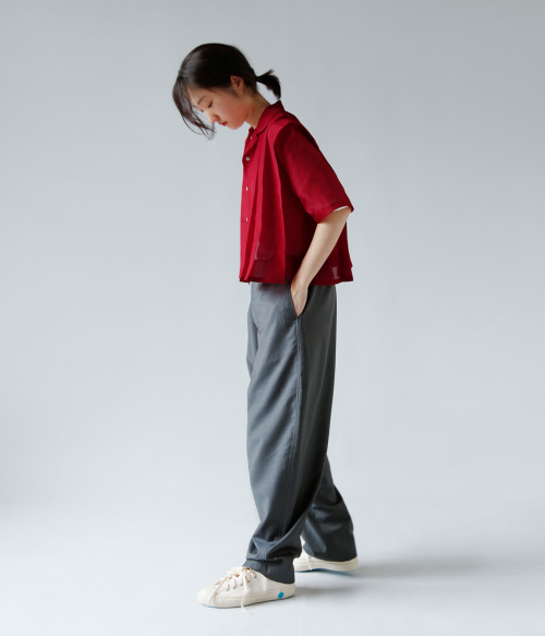 Rich I / LAYERED BLUSON KHAKI 新品 キングサイズ・洗える】リバティプリント シャツ （シャツ