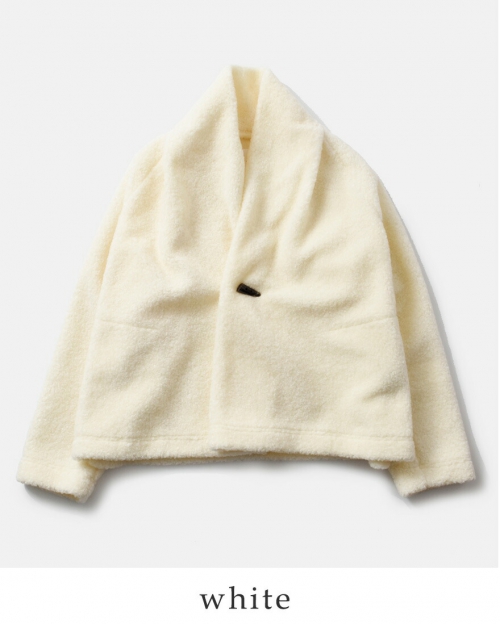 SI-HIRAI スーヒライ シープ ボア パイル ローブ ジャケット chaw24