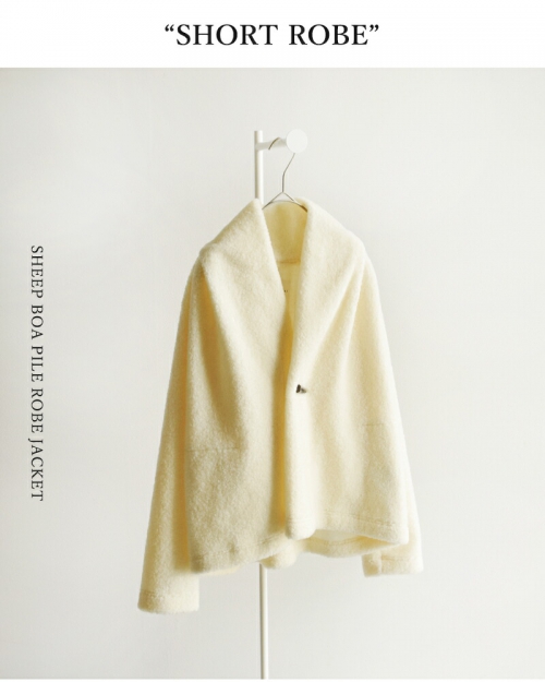 スーヒライ　SI-HIRAI ジャケット SI-HIRAI｜スーヒライ｜SHORT ROBE JACKET｜ショートローブ