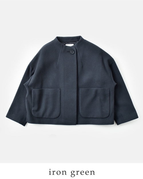 SI-HIRAI スーヒライ スペシャルメルトン ラウンドネック ショート