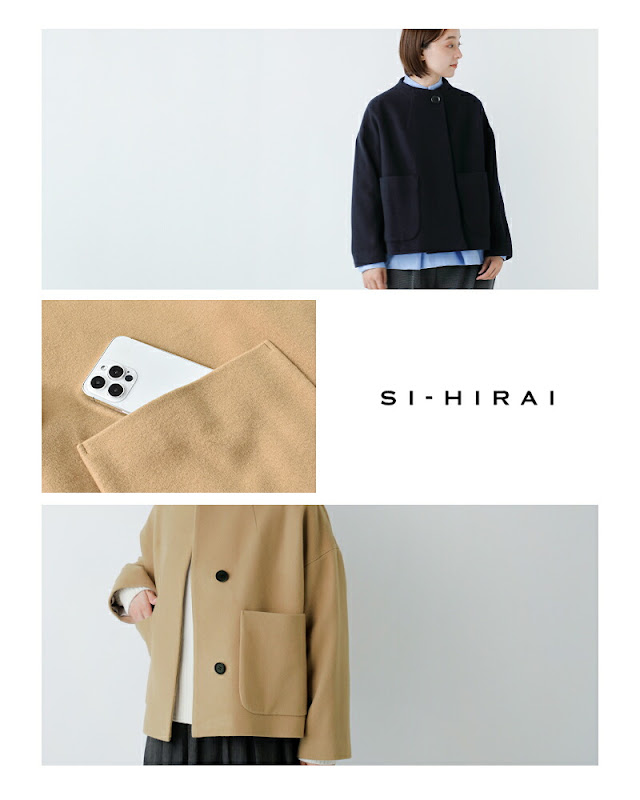 SI-HIRAI スーヒライ スペシャルメルトン ラウンドネック ショート