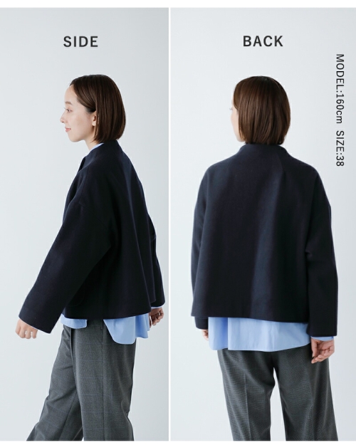 SI-HIRAI スーヒライ スペシャルメルトン ラウンドネック ショート