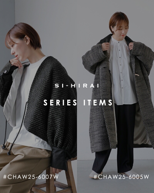 SI-HIRAI スーヒライ コットンダブルクロス ローブ コート