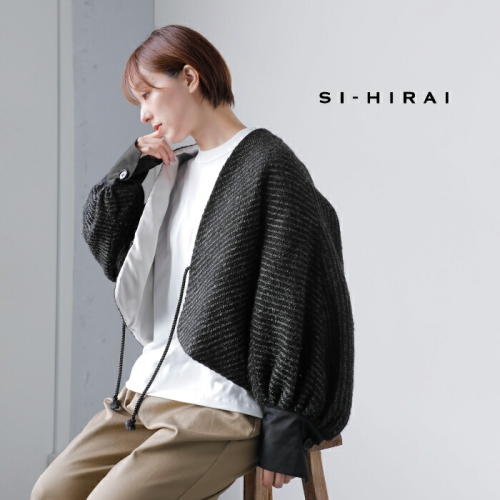 30%OFF】 SI-HIRAI スーヒライ ウール スパーキーカルゼ/ヘリンボーン