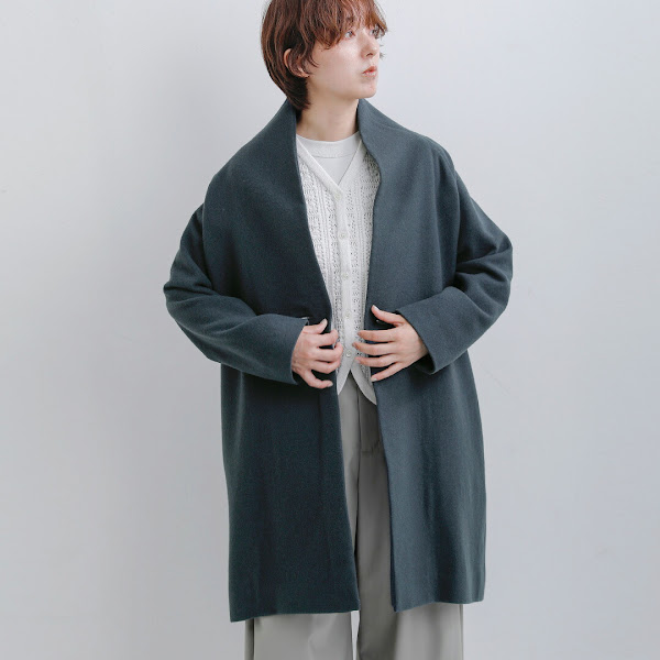 SI-HIRAI スペシャルメルトン ノーカラーコート