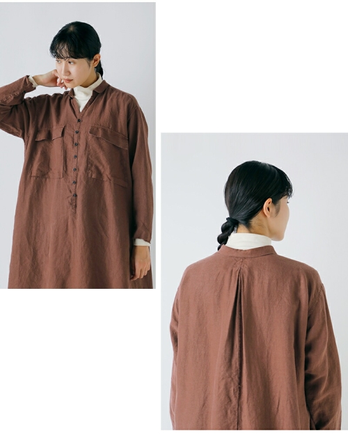 クロリ ワンピース CLOLI ヘンプ スキッパー ワンピース “HEMP SKIPPER DRESS” cl-dr051 ☆☆ クーポン対象 CLOLI クロリ ヘンプ スキッパー ワンピース “HEMP SKIPPER DRESS” cl