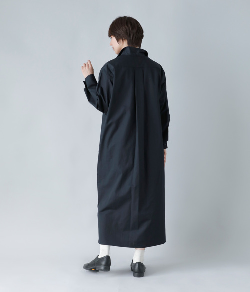 ちりめんジップアップコート　カルゼシャツワンピース カルゼシャツワンピース – PRISTINE