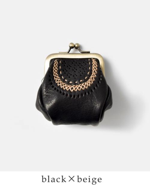 ⭐️新品未使用品✨COACH 黒 レザー がま口　コインケース Amazon | [コーチ] 小銭入れ レディース コインケース