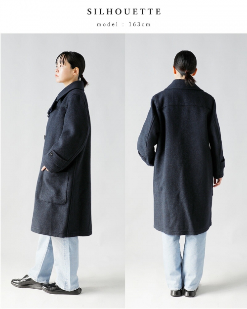 CIOTA シオタ スビンコットンメルトンダッフルコート colm-118