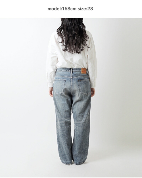 chimala チマラ 13oz セルビッチ デニム バギー カット パンツ