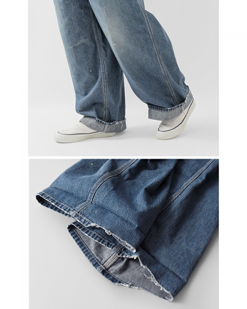 chimala チマラ デニム オーバーオール cs39-wp09-mn | iroma..aranciato