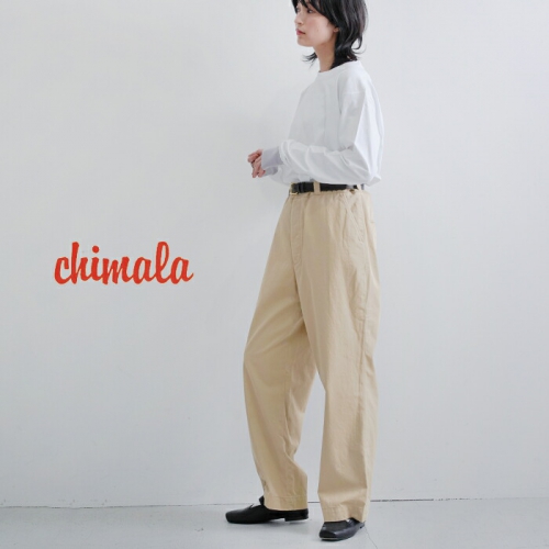 高感度ショップで2023年売れたブランド chimala 【サイズ cs39-wp15-rf パンツ トラウザー チノ チマラ パンツ