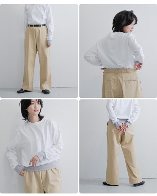 chimala チマラ チノ トラウザー パンツ cs39-wp15-rf 【サイズ