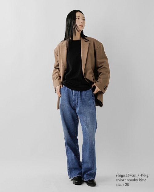 チマラ デニム、US ARMY DECK PANTS size 28 Chimala 11oz WORKER'S