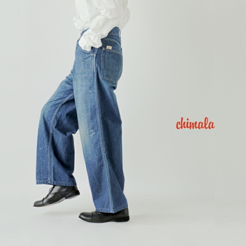 chimala チマラ 11oz ワーカーズ ネップ セルビッチ デニム