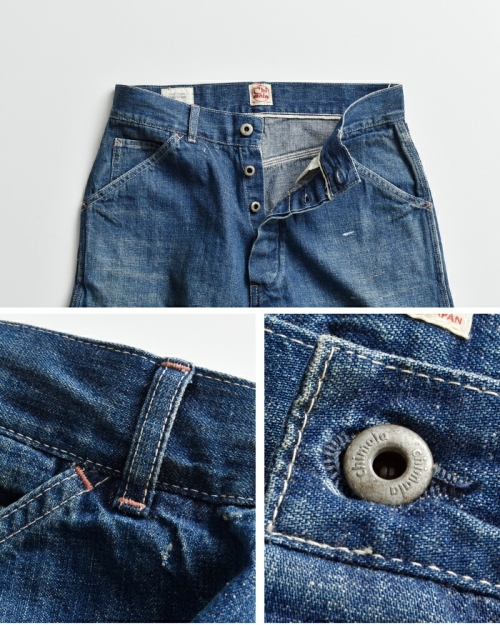 A16321 美品 デンハム×ウィンダンシー　初期コラボ　ペインターデニム XL A16321 美品 デンハム×ウィンダンシー 初期コラボ ペインター