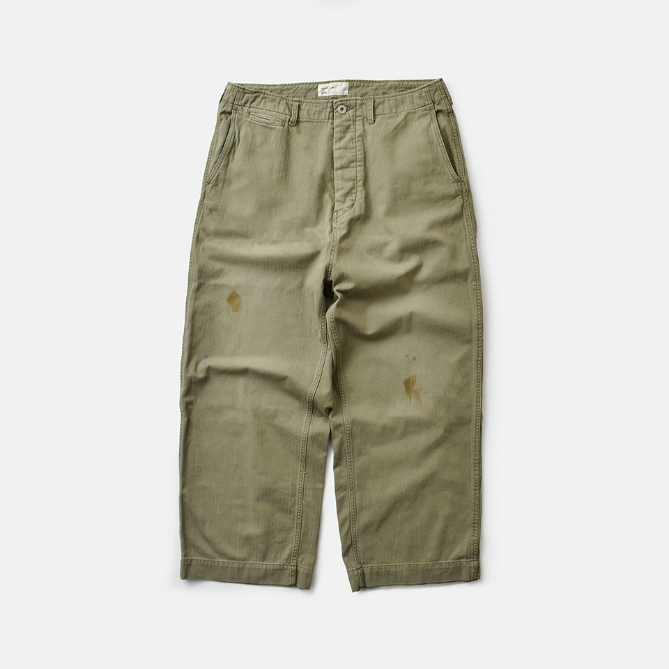 chimala チマラ USアーミー ヘリンボーン オフィサー トラウザー