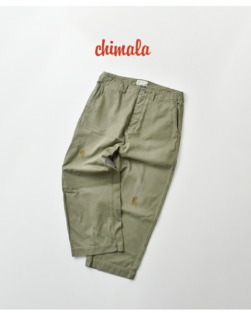 chimala チマラ USアーミー ヘリンボーン オフィサー トラウザー