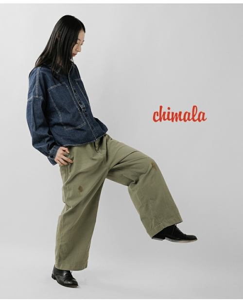 chimala チマラ　ヘリンボーン　カーゴパンツ　Mサイズ　オフホワイト 楽天市場】chimala（カラーホワイト）（パンツ｜ボトムス