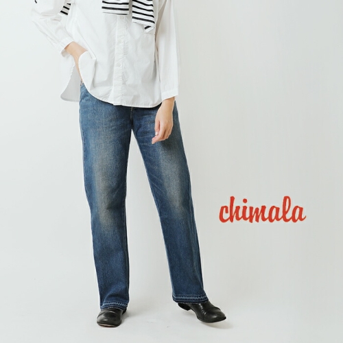chimala チマラ セルビッチ デニム モンロー カット パンツ cs40-wp04