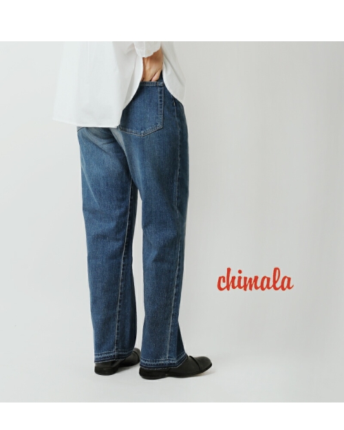 chimala チマラ セルビッチ デニム モンロー カット パンツ cs40-wp04