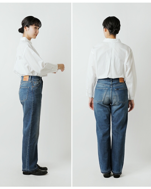 chimala チマラ セルビッチ デニム モンロー カット パンツ cs40-wp04