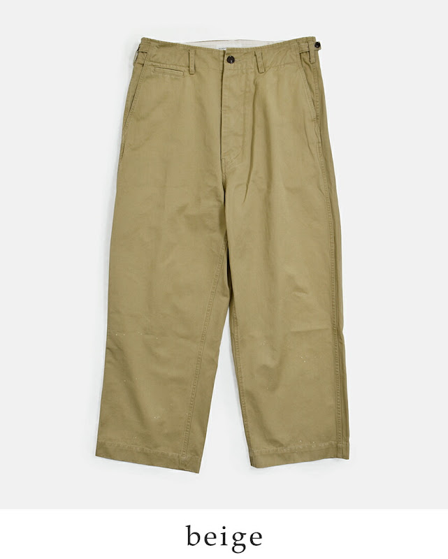 再々値下　新品chimalaチノパン 別注】chimala チマラ US ARMY CHINO TROUSERS チノパンツ shorter
