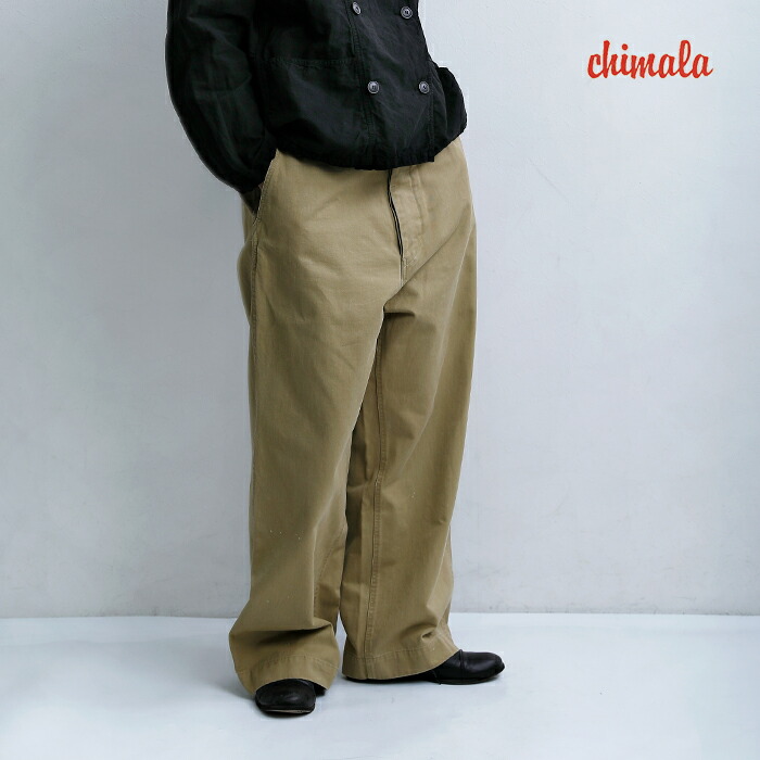 別注】chimala チマラ US ARMY CHINO TROUSERS チノパンツ shorter