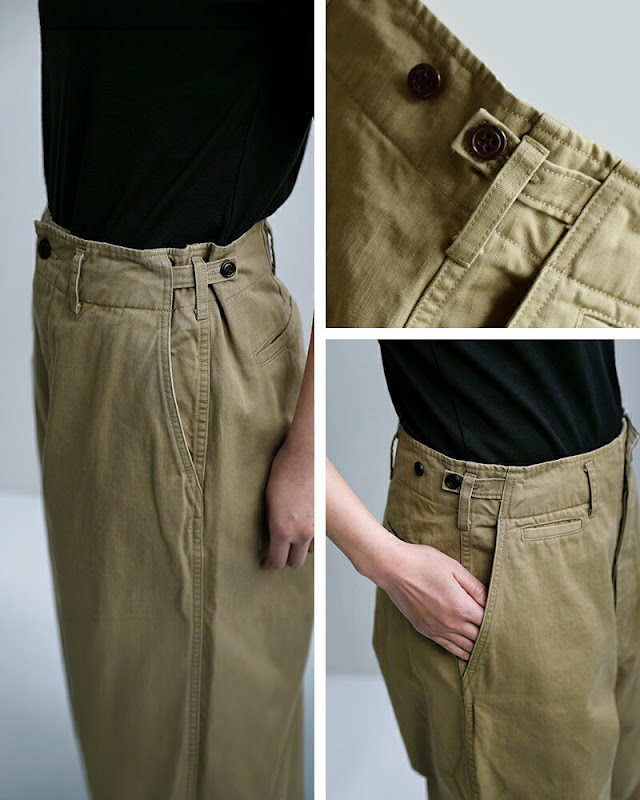 別注】chimala チマラ US ARMY CHINO TROUSERS チノパンツ shorter