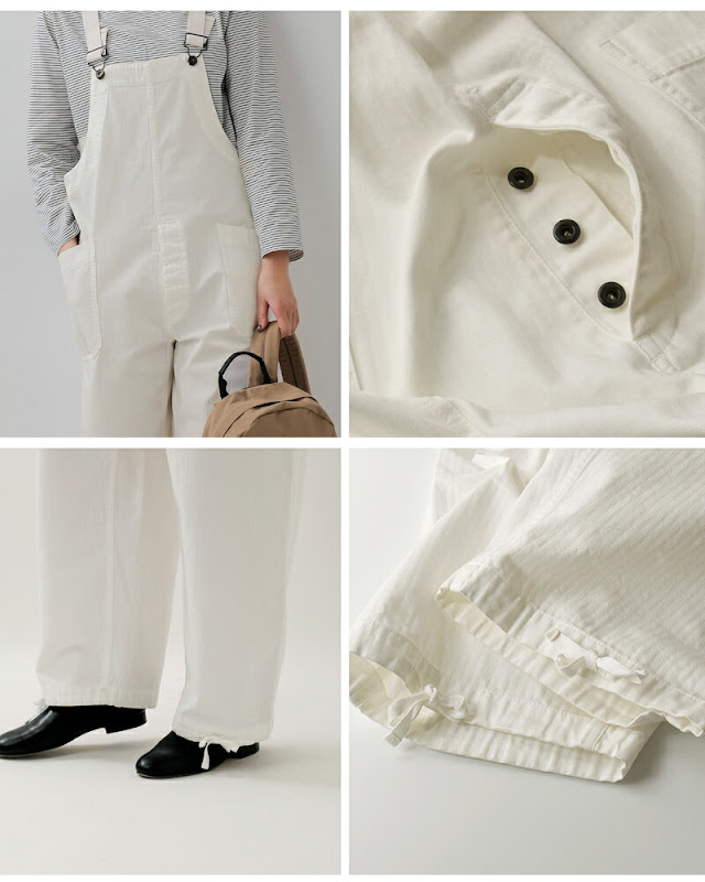 chimala チマラ ヘリンボーンツイル USN デッキパンツ cs41-mp18