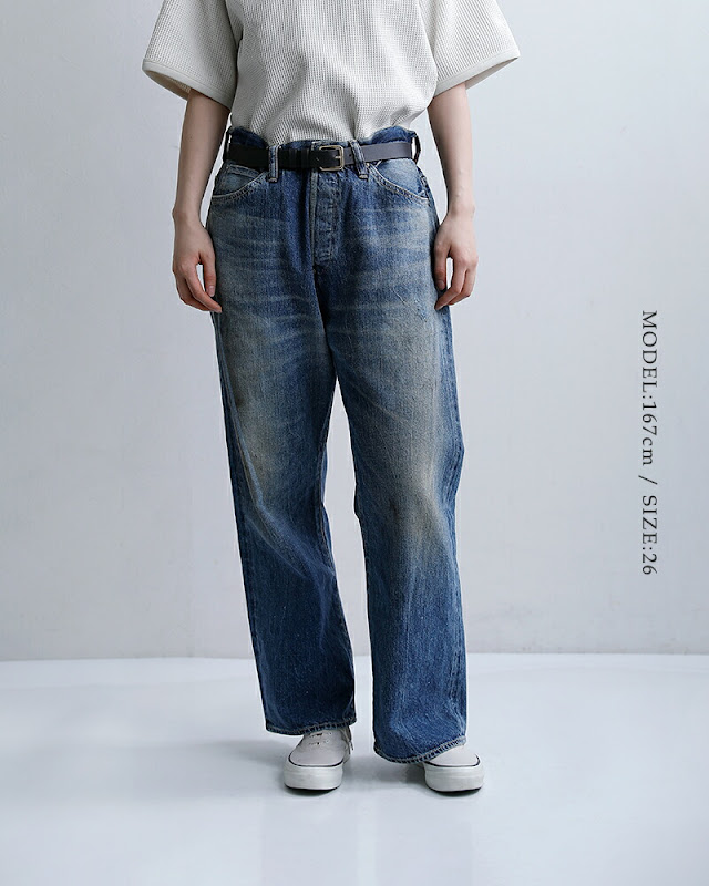 chimala チマラ セルビッチデニム バギーカットパンツ cs41-wp03