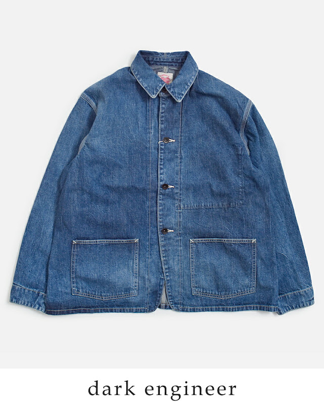 chimala チマラ 11oz セルビッチ デニム チョアジャケット cs42-jt11a