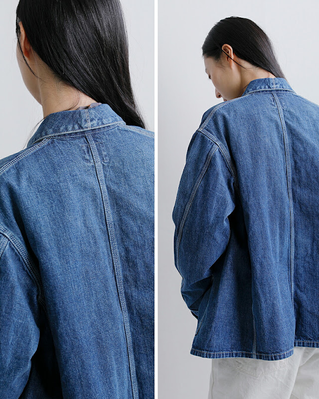 chimala チマラ 11oz セルビッチ デニム チョアジャケット cs42-jt11a