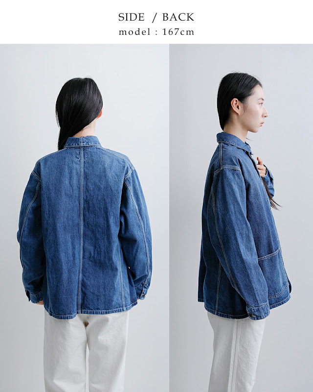 chimala チマラ 11oz セルビッチ デニム チョアジャケット cs42-jt11a