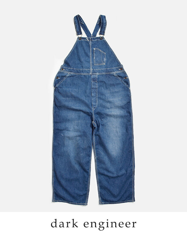 chimala チマラ 8.5oz ワイドデニム オーバーオール cs42-wp09a 2026aw