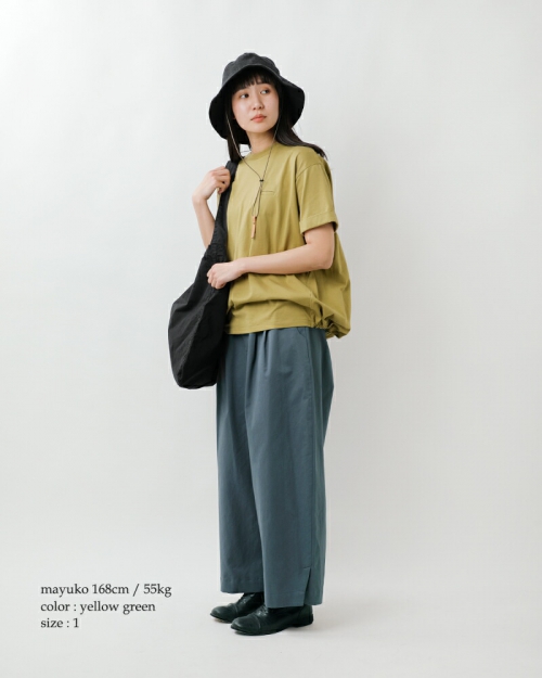 Dulcamara ドゥルカマラ コットン バルーン Tシャツ d124-t1000 Dulcamara ドゥルカマラ コットン バルーン Tシャツ d124-t1000
